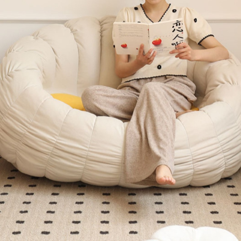 懒人沙发可躺可睡家用阳台卧室榻榻米小户型单人小沙发休闲款躺椅