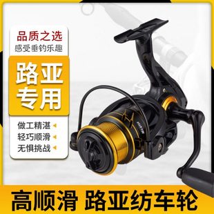 松飞路亚纺车轮远投不锈钢轴承路亚浅线杯淡海水两用海竿鱼线轮