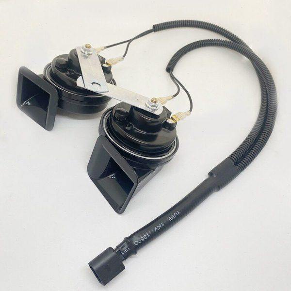 适用大通V80 G20 D90 T60 D60 改装12V超响汽车防水鸣笛蜗牛喇叭