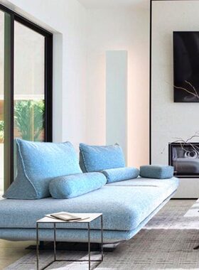 双人小户型客厅现代双面坐移动靠背卧室贵妃躺写意空间prado沙发