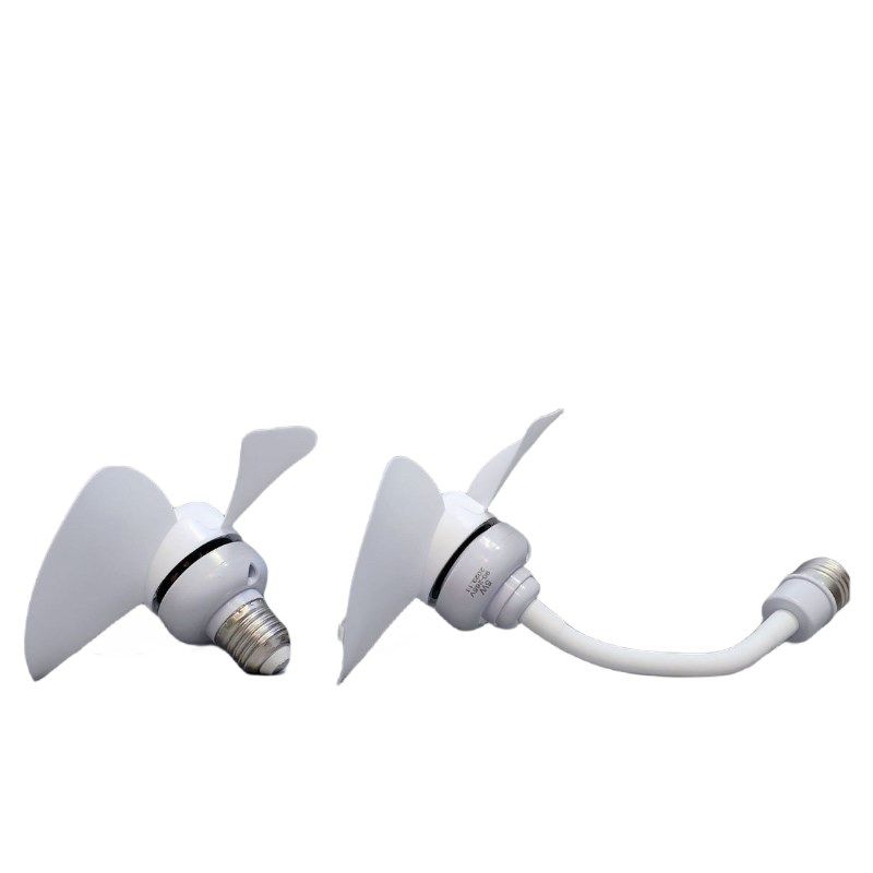 新款e27螺口迷你风扇大风力悬挂吊扇家用学生宿舍静音小型电风扇