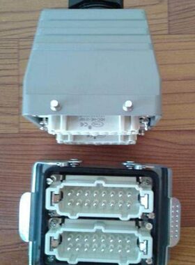 工厂直供螺钉式32针插头插座连接器 HDC-HE-032-F 16A/500V/6KV3