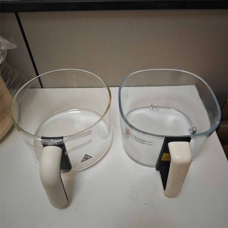 适配康宁空气炸锅WK-GJG4001/KZ玻璃内胆配件高硼硅抽屉4.2升碗