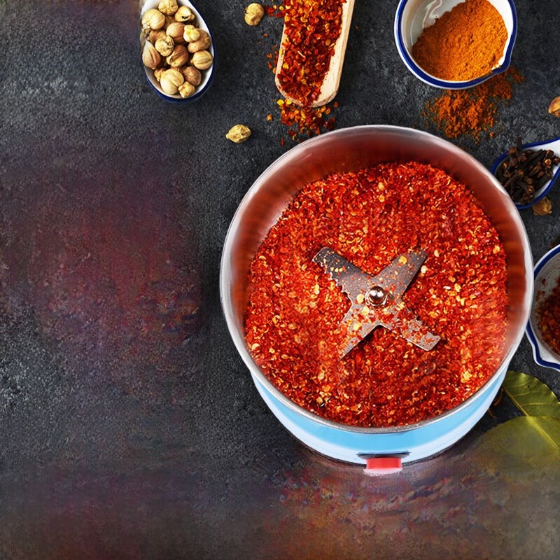 110V磨粉机粉碎机五谷中西药婴儿家用研磨机碾磨机220V