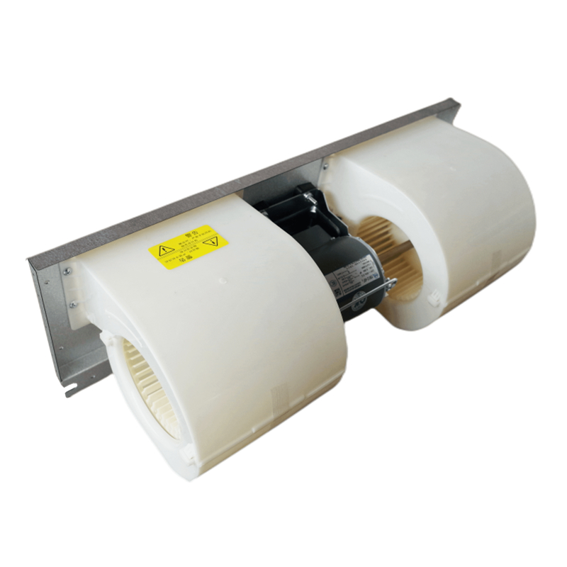 ABS风机盘管电机板静音涡轮中央空调通风换气扇塑料蜗壳叶轮配件