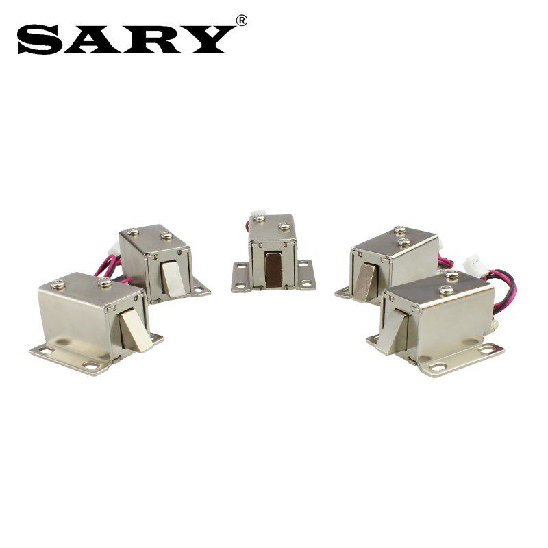 LY-031 DC12V电磁阀小锁 A抽屉储物柜电子锁 微型电控锁小型电插