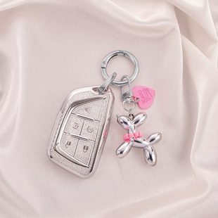 atsl壳xt6扣 srx 适用凯迪拉克钥匙套ct6车2024款 xt4壳xt5女士ct5