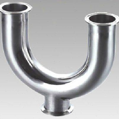 不锈钢304快装U型三通/卫生级镜面弯管/卡箍式U管/180弯头Φ19~63