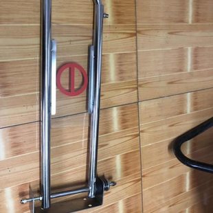 超市防护栏杆出入口门进出口器收银台禁行器不锈钢通道入口挡门器