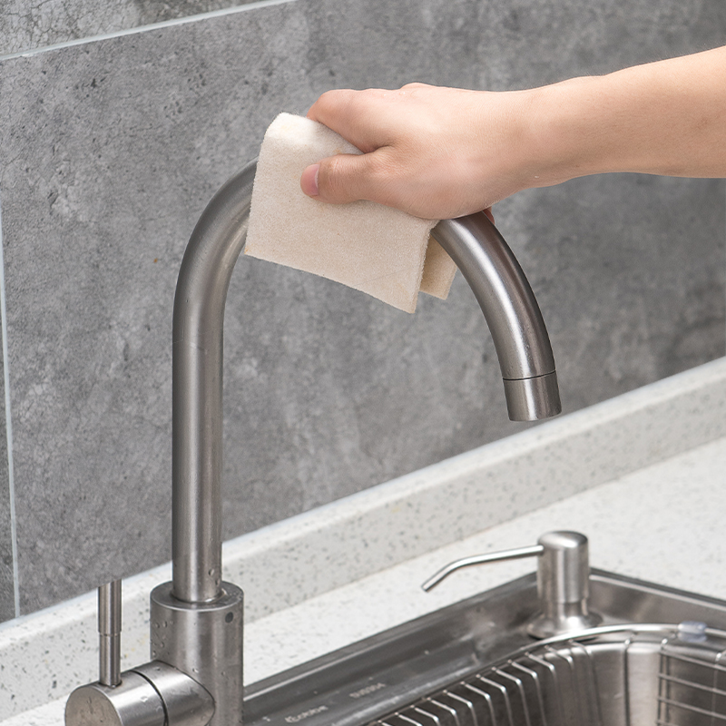 日本进口厨房去油污海绵擦魔术擦百洁布油烟机魔力擦灶台清洁神器