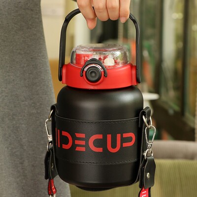 大肚肚水杯保温杯大容量1000ml毫A升可携式儿童316男女生高颜值水