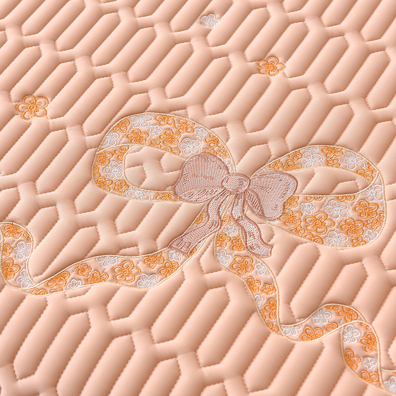 凉感冰丝乳胶凉席三件套床裙款可水洗空调软席子夏天床单床盖夏季