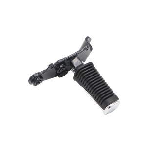 GZS150前左右搁脚脚踏HJ150 29A踏板支架脚蹬胶前脚踏后脚踏搁脚