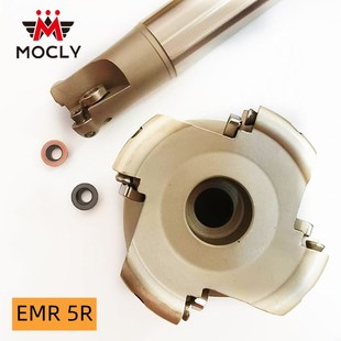 R5数控CNC圆鼻铣刀盘EMR 5R粗精铣加工中心龙门铣耐磨合金刀片头