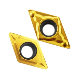 55度菱形刀片单面数控车床粗车外圆内孔尖刀粒DCMT11T304硬质合金