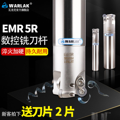 数控铣刀杆EMR圆鼻刀杆刀把RPMW1003MO开粗合金R5薄刀片立铣刀杆