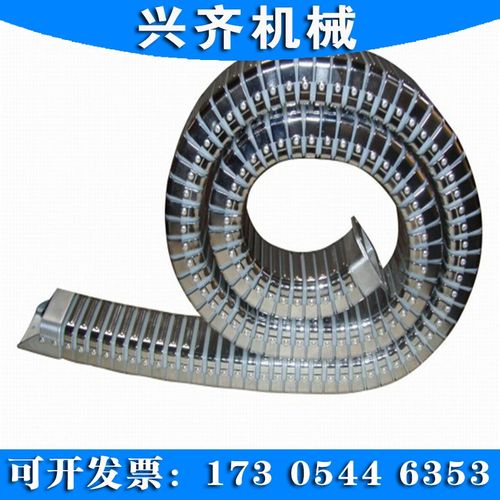 机床DGT导管保护套封闭坦克链电缆穿线矩形金属软管304不锈钢拖链