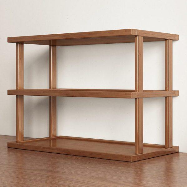 小层架多层木架子餐桌台面收纳架公书桌分层隔板书架桌上置物架,收纳整理,书桌收纳置物架,淘宝优惠券,粉丝福利购,淘宝优惠卷