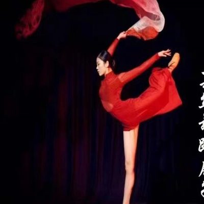 舞蹈扇子古典舞生命的河原版跳舞扇白大红酒红渐变加长舞蹈扇道具