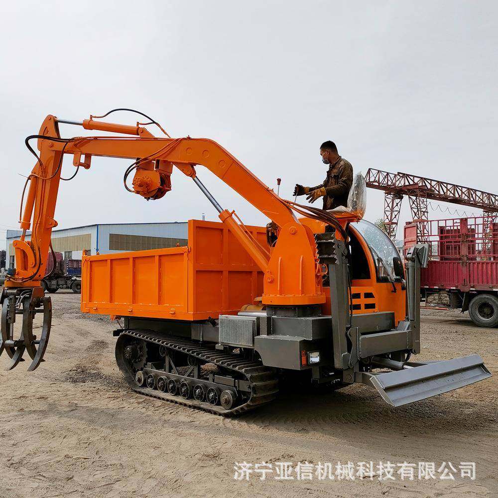 供应全地形履带抓木机农用抓木运输车抓挖一体机履带式随车抓,搬运/仓储/物流设备,其他起重搬运设备,淘宝优惠券,粉丝福利购,淘宝优惠卷