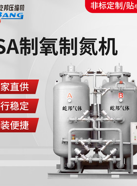 屹邦厂家 制氮制氧化工工业PSA高纯度氮气99.999%实验室制氮机