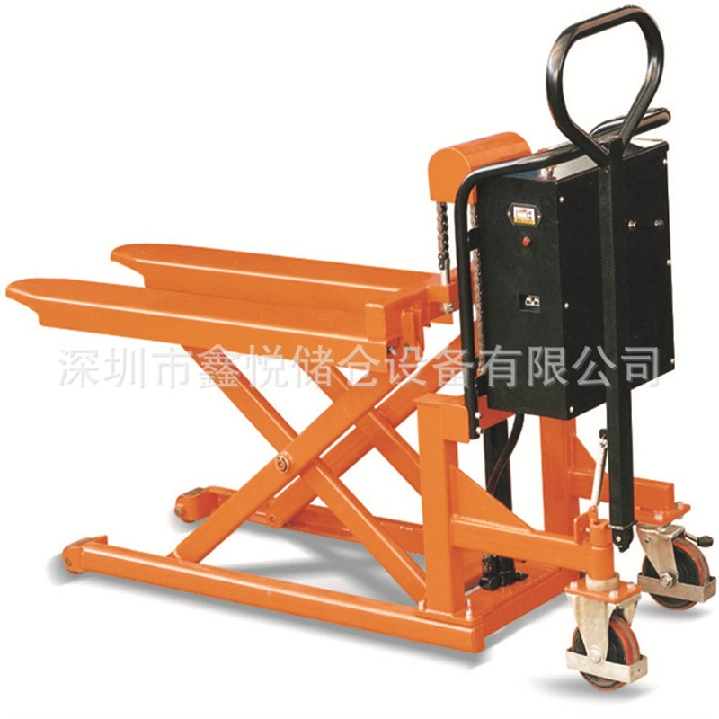 电动剪式高升液压搬运车移动式手动 电动叉车平台MD-NM10升降台
