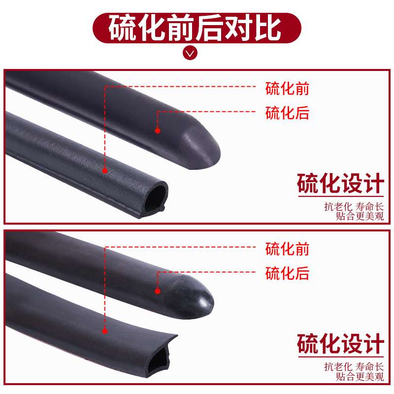 东南DX3/DX7/V3菱悦V5菱致V6菱仕全车汽车门密封隔音胶条防尘专用