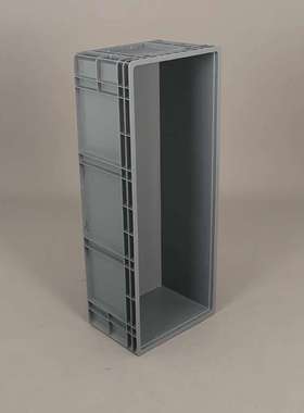 大号长物流箱1000*400*280mm养鱼养龟箱蓝色加厚长方形汽配物流箱