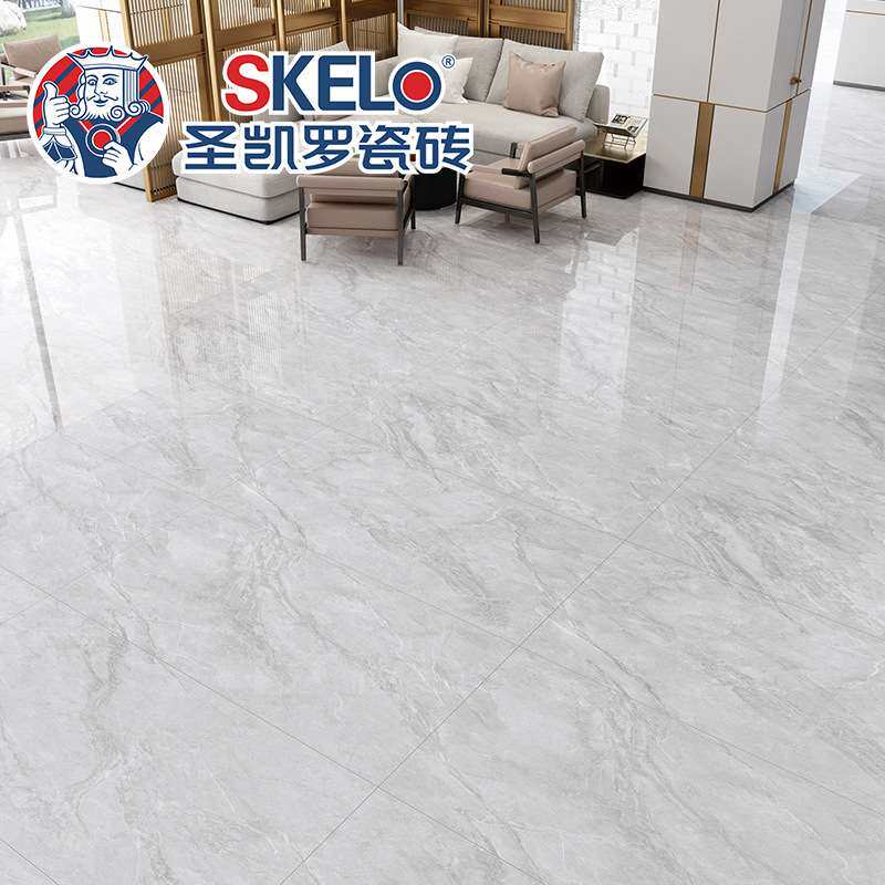 圣凯罗 广东佛山瓷砖750x1500亮光转客厅瓷砖墙面砖防滑耐磨地砖