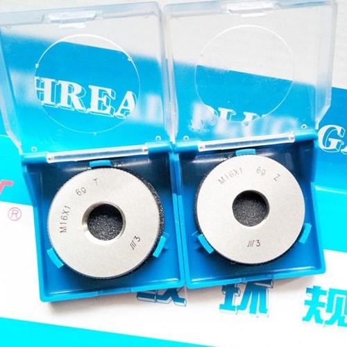 成量普通螺纹量规川牌公制螺纹环规M16*1螺纹止通规环规螺纹规