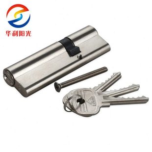 60.5 断桥铝平开门锁芯R31.5 诺托铝合金门锁芯Roto 锁芯