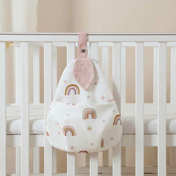 婴儿床挂收纳新生儿童拼接床边围栏挂篮宝宝床置物布艺收纳袋挂式,收纳整理,吸尘器收纳架/盒/袋,淘宝优惠券,粉丝福利购,淘宝优惠卷