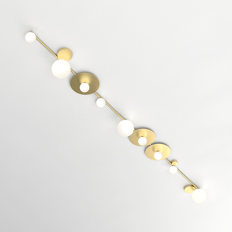 后现代简约创意吸顶灯餐厅卧室设计师个性几何艺术吸顶灯具