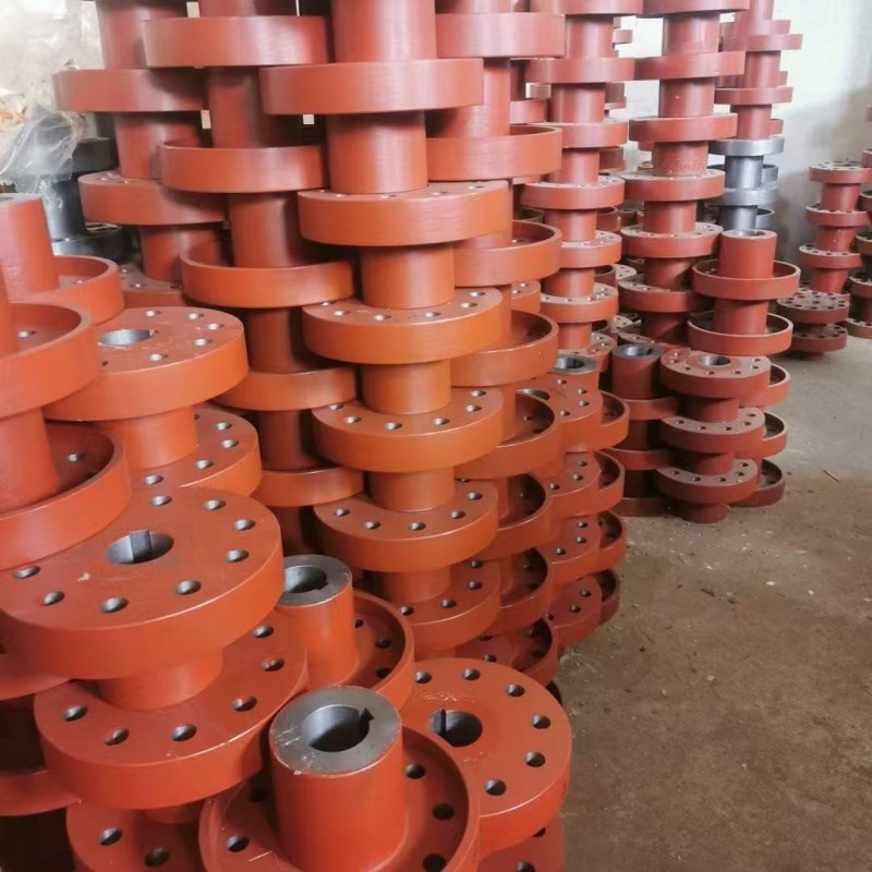 TL8TL9销式联轴器柱销螺丝联轴器水泵电机对轮外径120160170定做