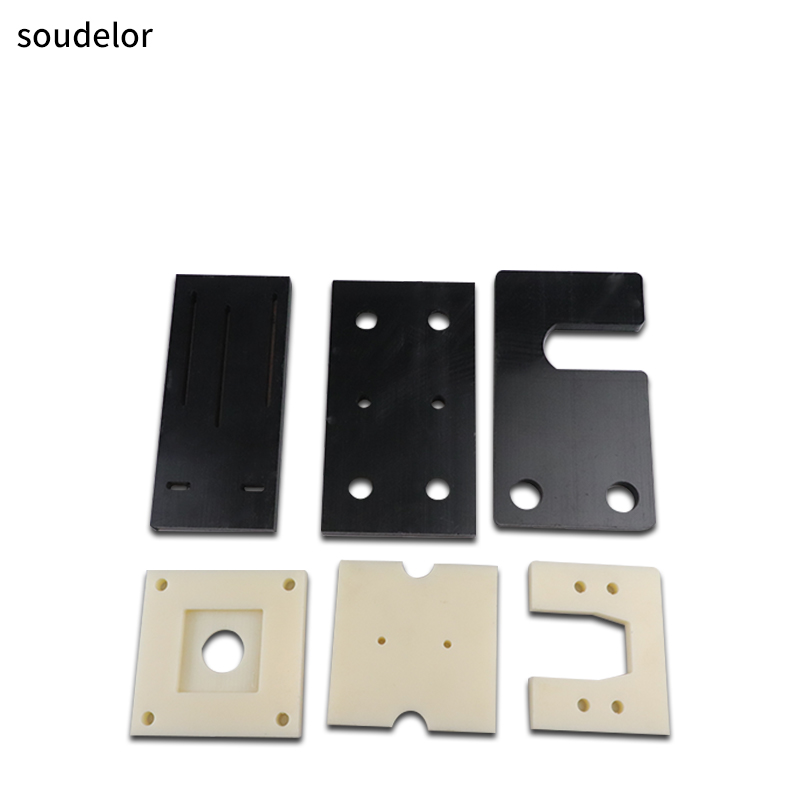 米黄色ABS板加工白色ABS耐磨板黑色ABS工程塑料板材实心圆棒定制