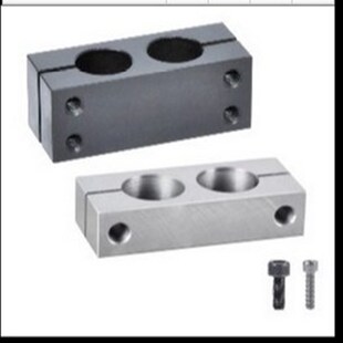 支柱固定夹同径平行同向光轴圆棒连接件光轴平行连接件平行连接件