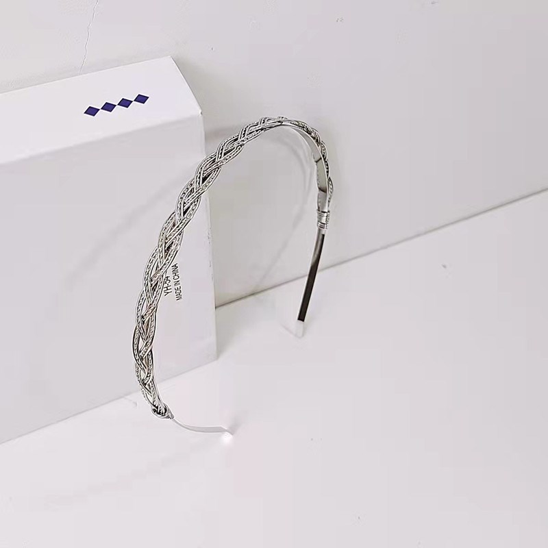 女团氛围感发箍经典法式复古合金发饰女百M搭外出高级感减龄头箍