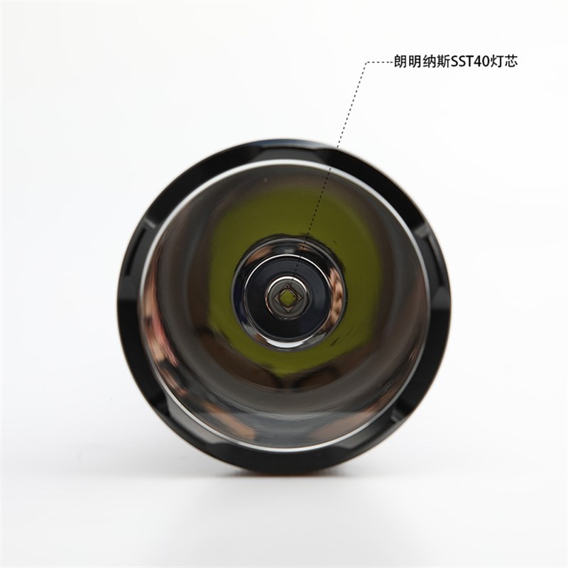 SST40强光手电筒定焦一体实B心仓超亮大功率充电户外家用应急灯