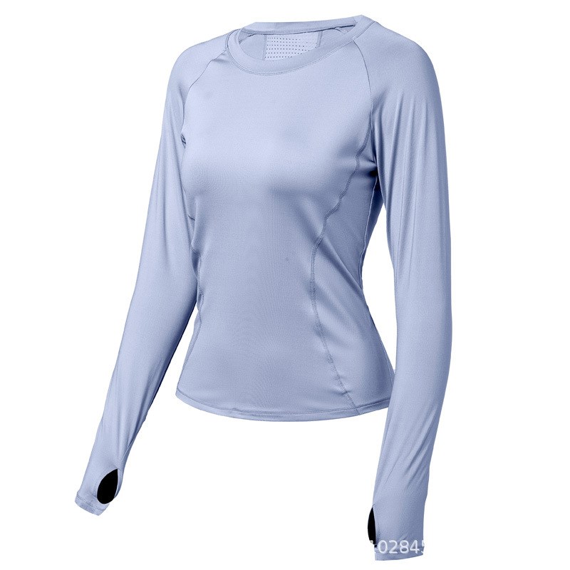 健身房运动套装女长袖r三件套宽松专业运动跑步衣春夏时尚瑜伽服