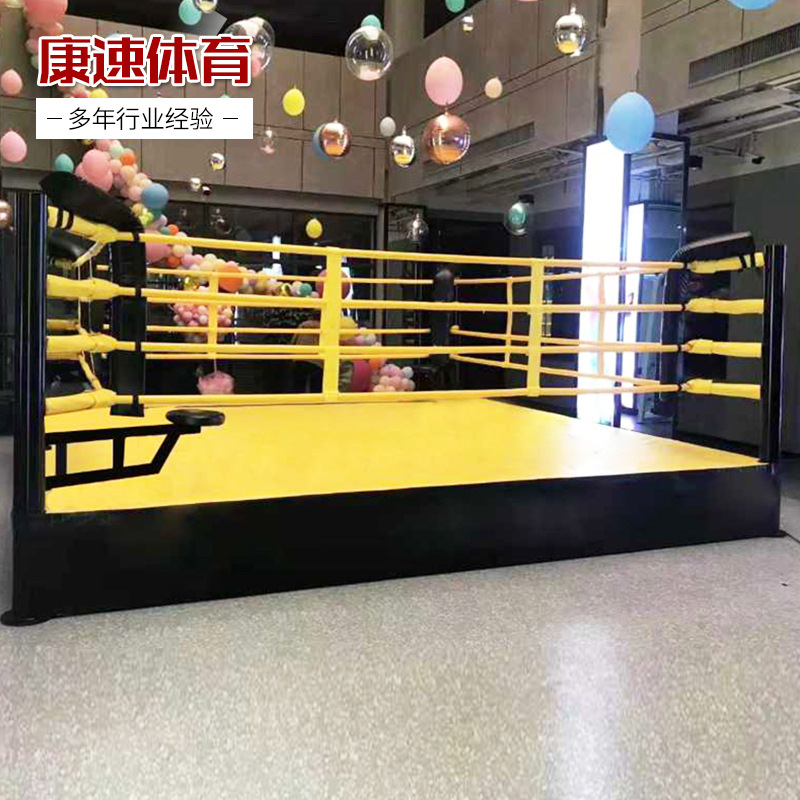 立式拳击台 标准擂台 体育院校武校散打比赛拳击训练拳击台