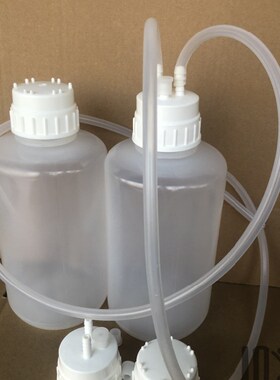 1L 2L 1000ml 2000ml 塑料缓冲瓶 厚壁 真空泵液体截流瓶聚丙烯PP