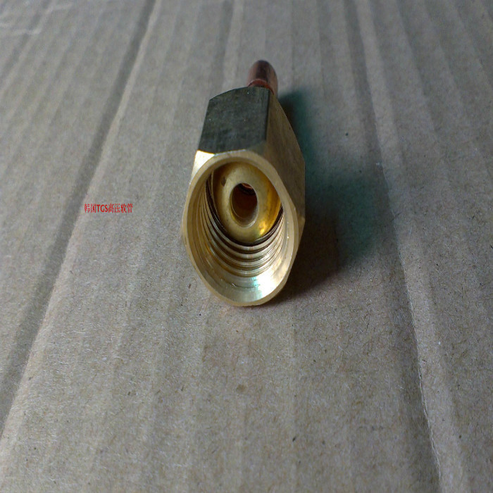 压力管铜皮管转换接头氧气表不锈钢宝塔铜接头