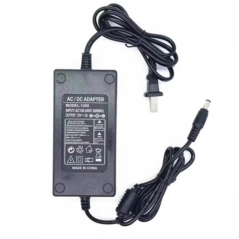 适用于雷客雷石KTV点歌机触摸屏显示器开关电源线12V4A5A适配器线