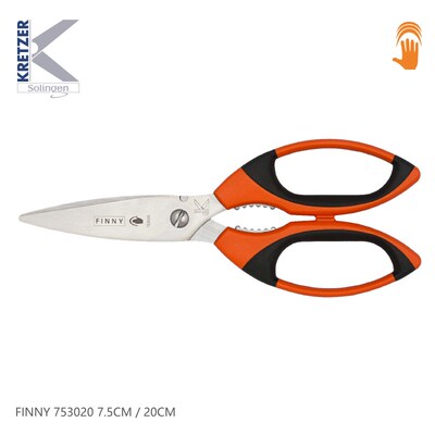 KRETZER不锈钢剪刀753020工业剪752020美工刀752015安全刀752313