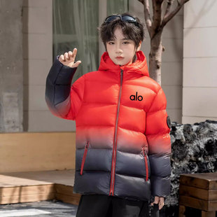 奥莱潮牌儿童棉服男童冬装2026新款加厚棉袄大童羽绒棉衣保暖外套