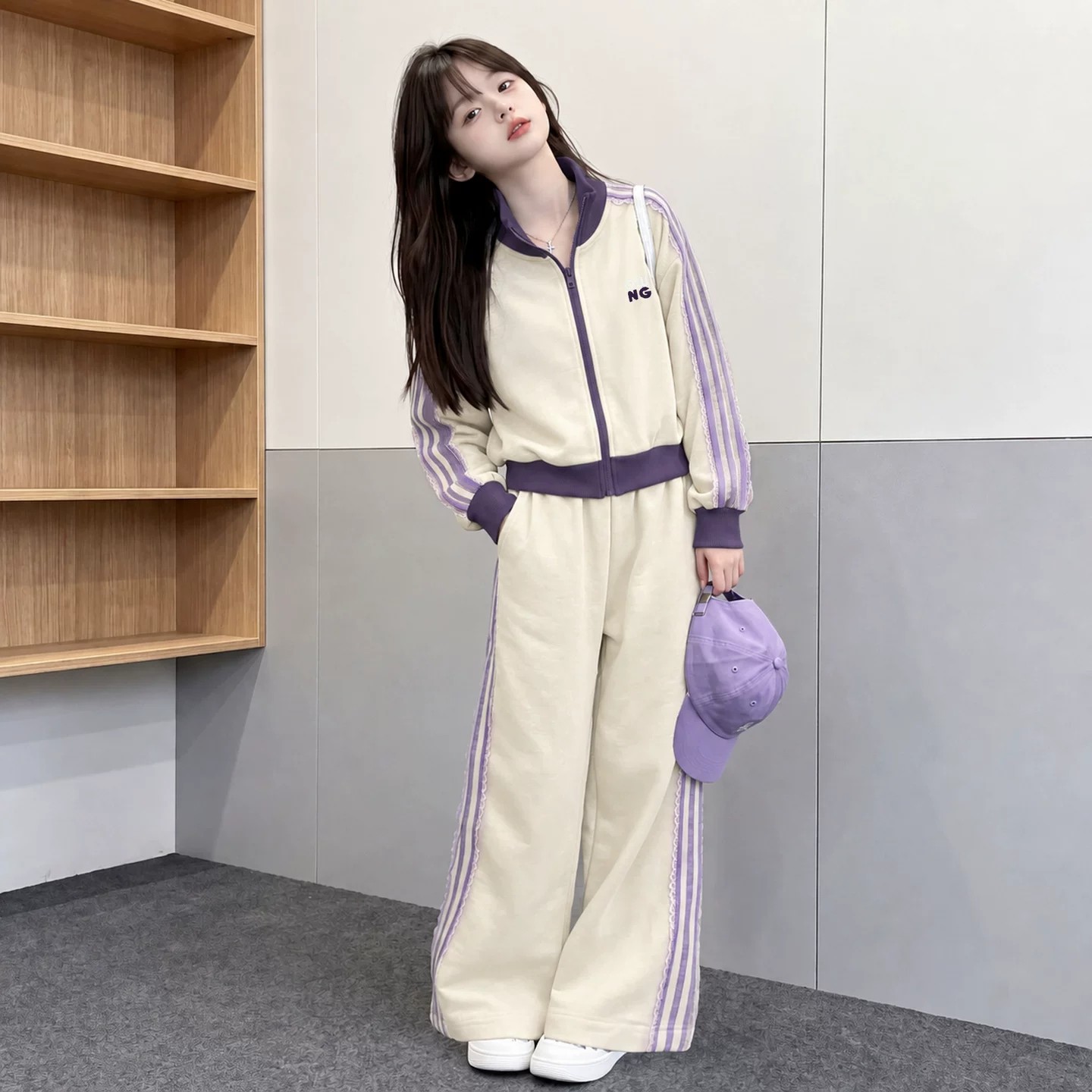 女童学院风春秋两件套2026新款潮