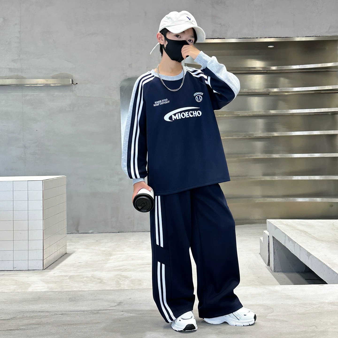 2026春秋男童爆款卫衣长裤两件套