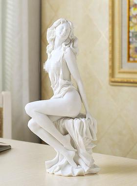 客厅装饰品摆件家居饰品样板间桌面电视柜酒柜摆设人物艺术品欧式