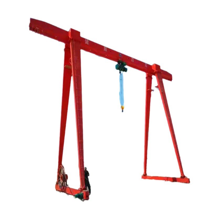 简易门式起重机手推龙门架模具吊小门吊移动式龙门架