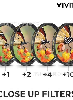 单反相机52-67mm kit滤镜套装 15IN1 0.45X广角 增距 近摄镜套装